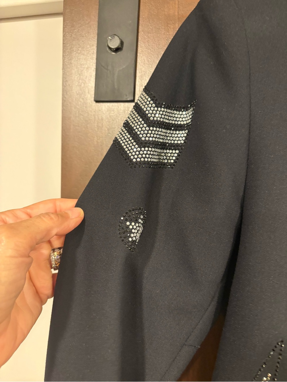 Zadig & Voltaire Very Bis Multistrass Blazer 2 Navy - Picture 4 of 10